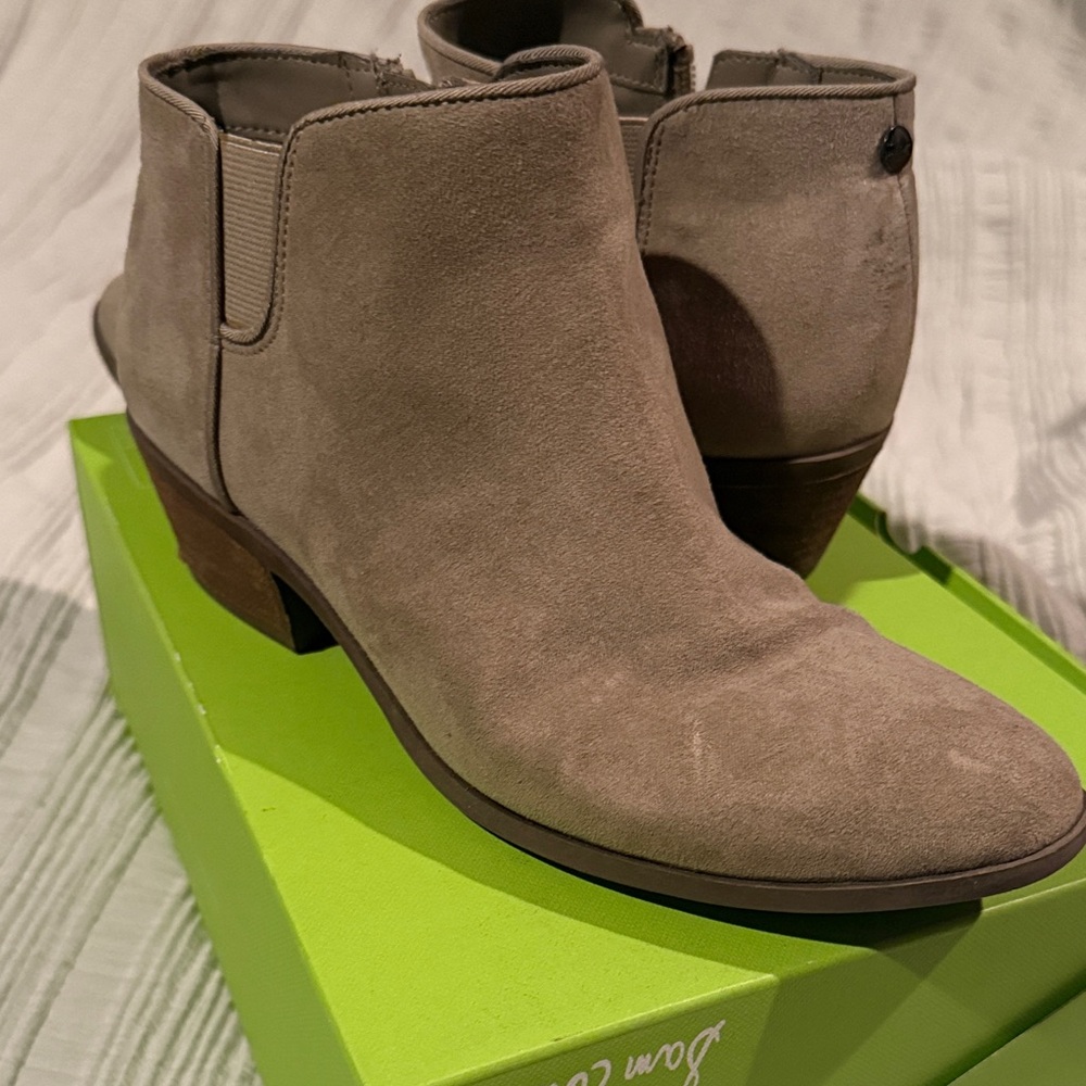Circus by Sam Edelman Taupe Ankle Booties
